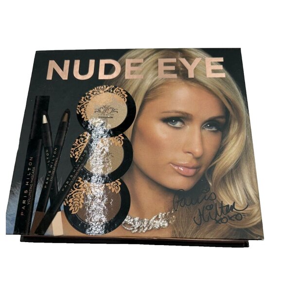 NIB Paris Hilton Nude Eye Shadow Eye Pencil Mascara set Sealed HTF Retired Expir - Picture 1 of 4